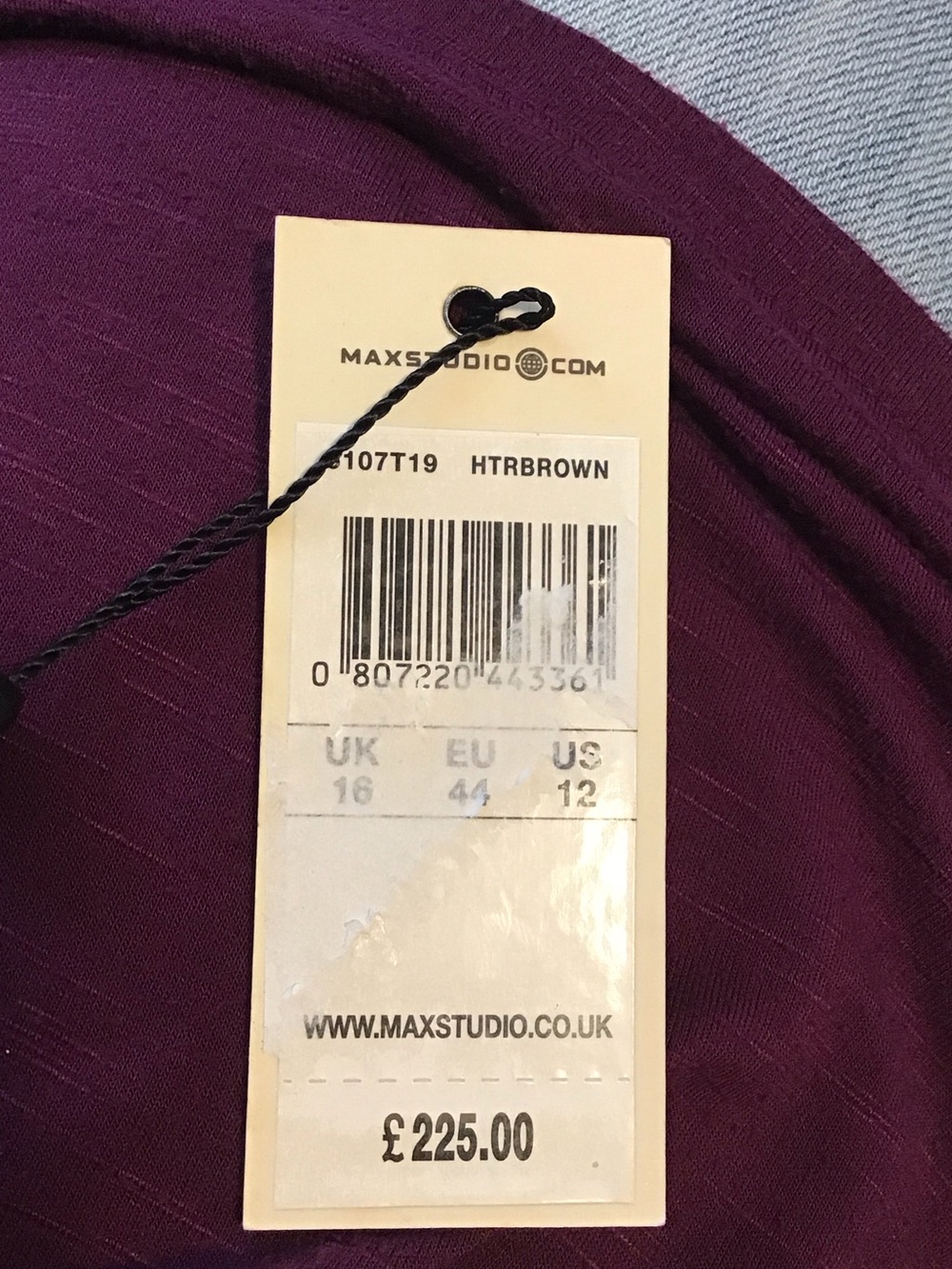 Tailored Brown Pencil Skirt with Subtle Stitch Detail - Picture 7 of 7
